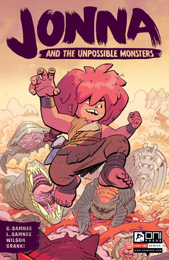 Free Comic Book Day, FCBD, Oni Press, Jonna and the Unpossible Monsters 