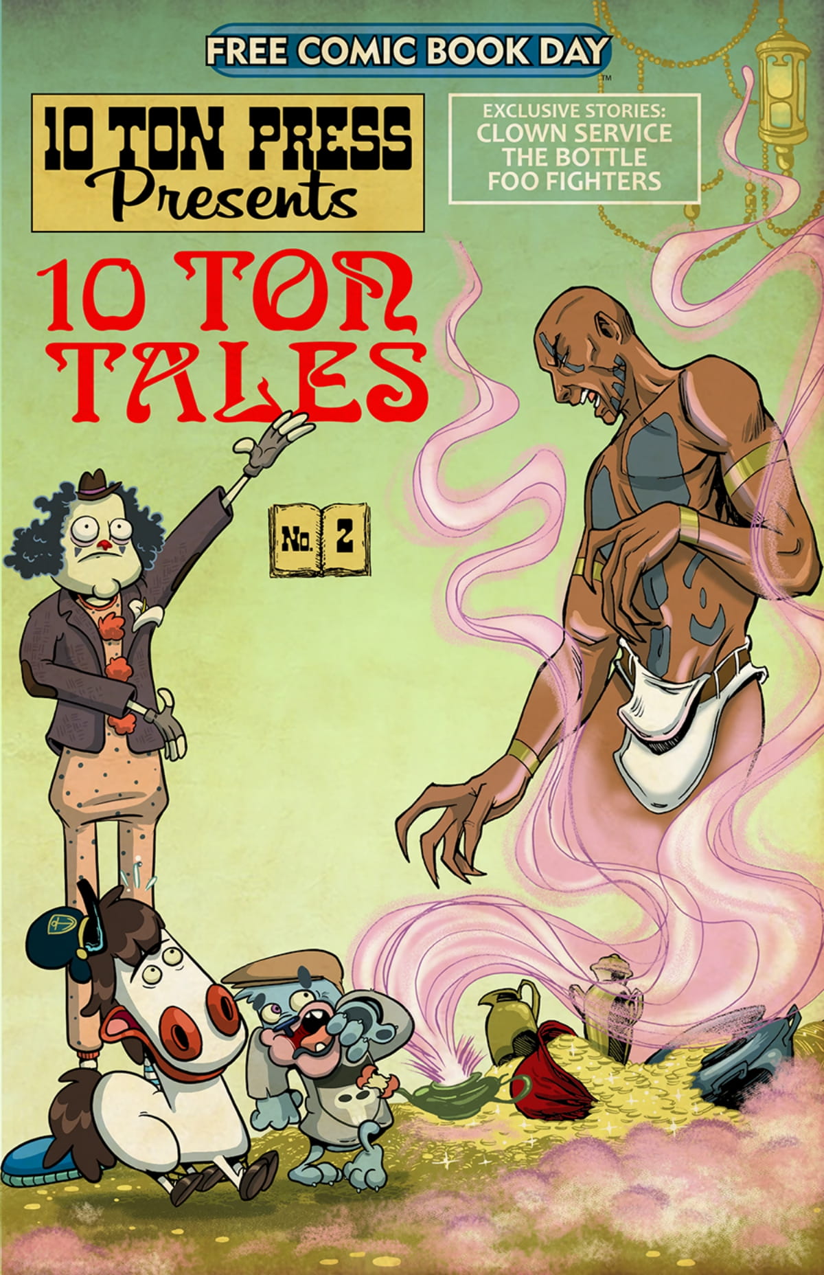 Free Comic Book Day, FCBD,10 Ton Press, 10 Ton Tales 