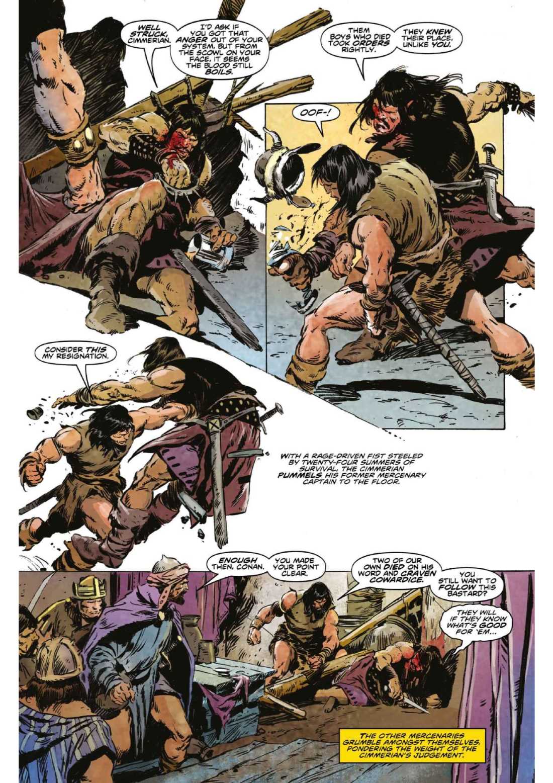 Conan the Barbarian from Titan Comics